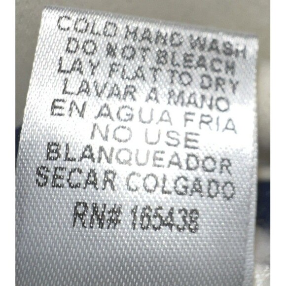 Aemi + Co Color Block Kangaroo Pocketed Hoodie EUC Size Small Blue & Cream - Picture 7 of 9